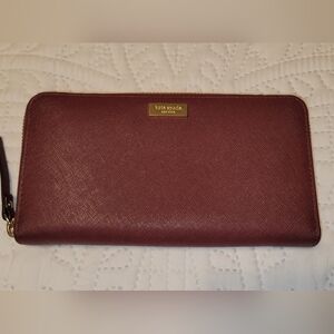 Kate Spade Burgundy Wallet